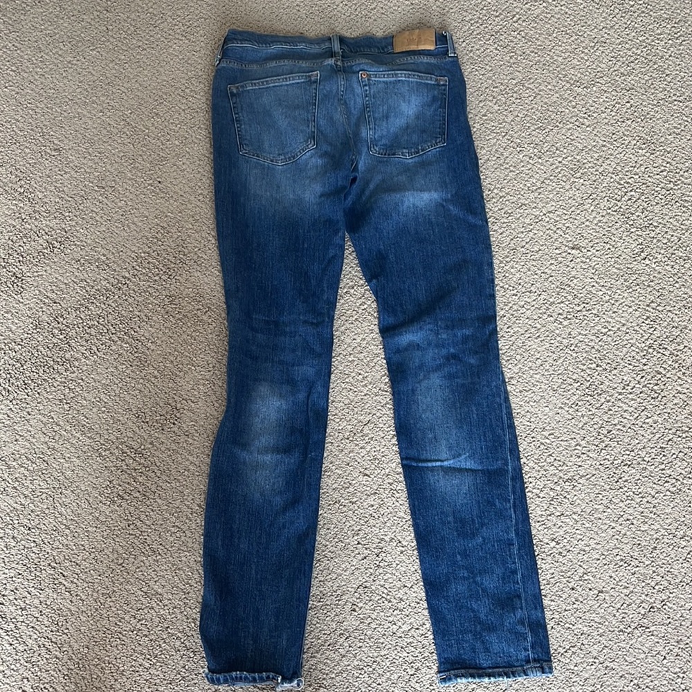 Men’s Skinny Ripped Jeans - Picture 7 of 8